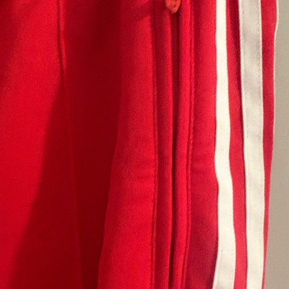 Adidas Red Tracksuit with White Accents - Picture 10 of 12